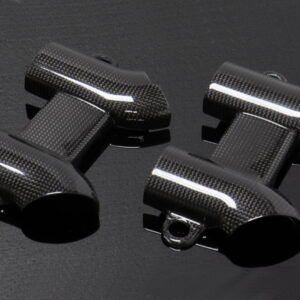 Manifold Covers, Carbon, Pair, 1985-2007 V-Max