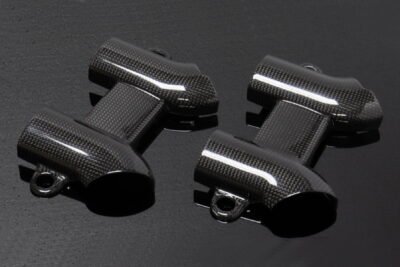 Manifold Covers, Carbon, Pair, 1985-2007 V-Max