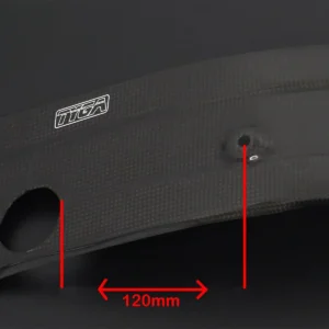 Frame Cover, Pair, Carbon, RGV250 VJ21 (Frame with Steering Damper, TYPE 3)