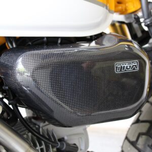 Airbox Cover, Carbon, Pair, Monkey 125