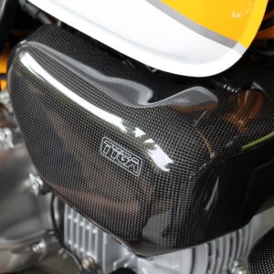 Airbox Cover, Carbon, Pair, Monkey 125