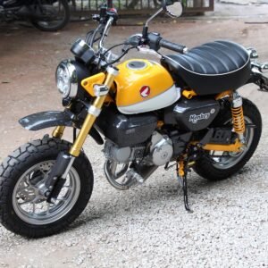 Airbox Cover, Carbon, Left, Monkey 125