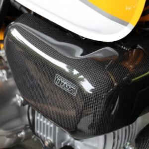 Airbox Cover, Carbon, Right, Monkey 125