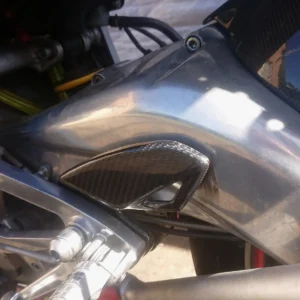 Heel Guard, Pair, Carbon, Aprilia RS-125 (2007-2012)