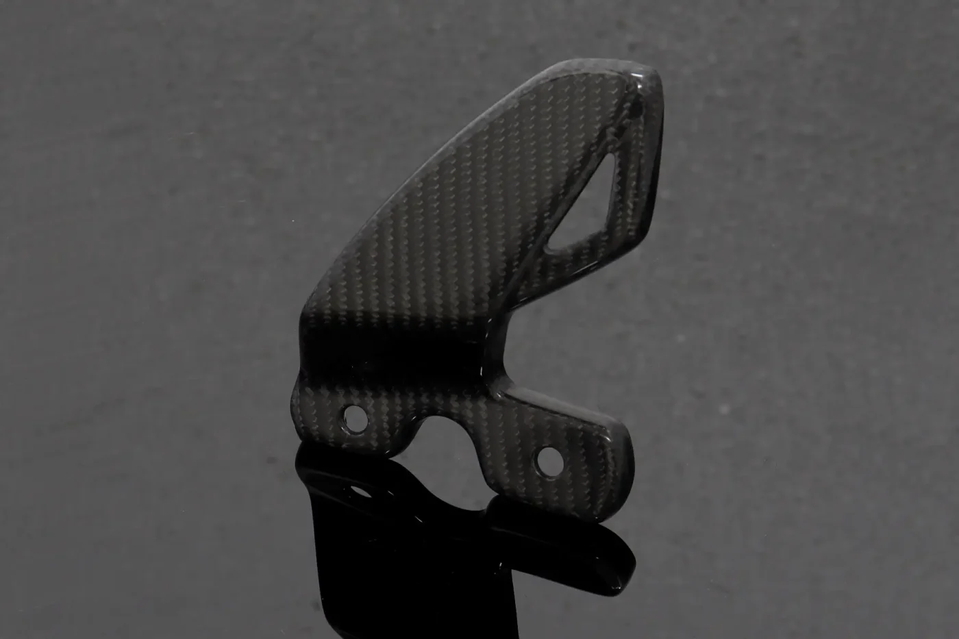 Heel Guard, Left, Carbon, Aprilia RS-125 (2007-2012)