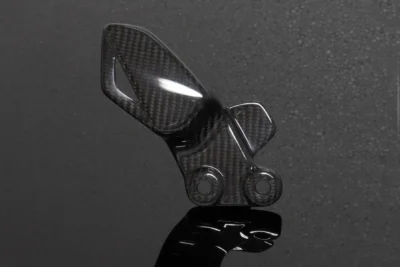 Heel Guard, Right, Carbon, Aprilia RS-125 (2007-2012)