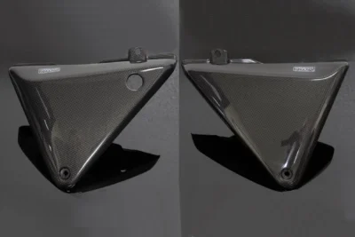 Side Cover, Carbon, Set, Honda CB400 Super Four, (1992-1996)