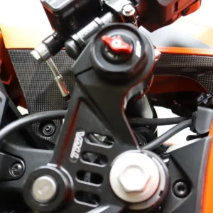 Console, Left, Carbon, KTM RC125/200/390 2022-2024