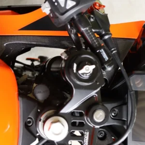 Console, Left, Carbon, KTM RC125/200/390 2022-2024
