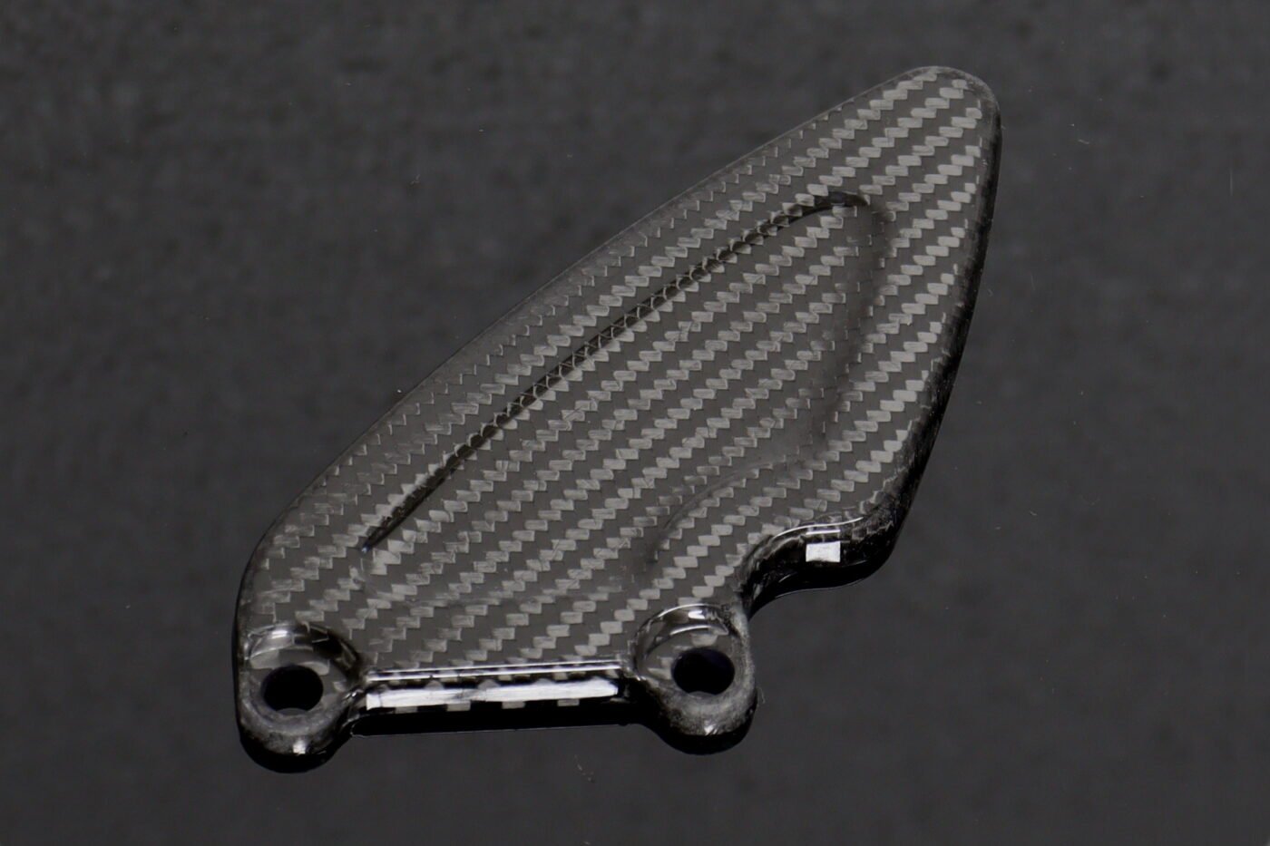 Heel Guard, Carbon, Tyga Step Kit Replacement, left