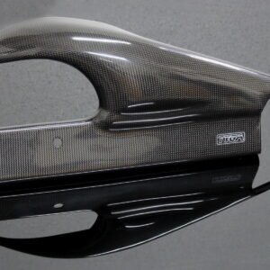 Swing Arm Cover, Left, Carbon, 1996-7 Aprilia RS-250