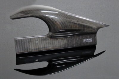 Swing Arm Cover, Left, Carbon, 1996-7 Aprilia RS-250