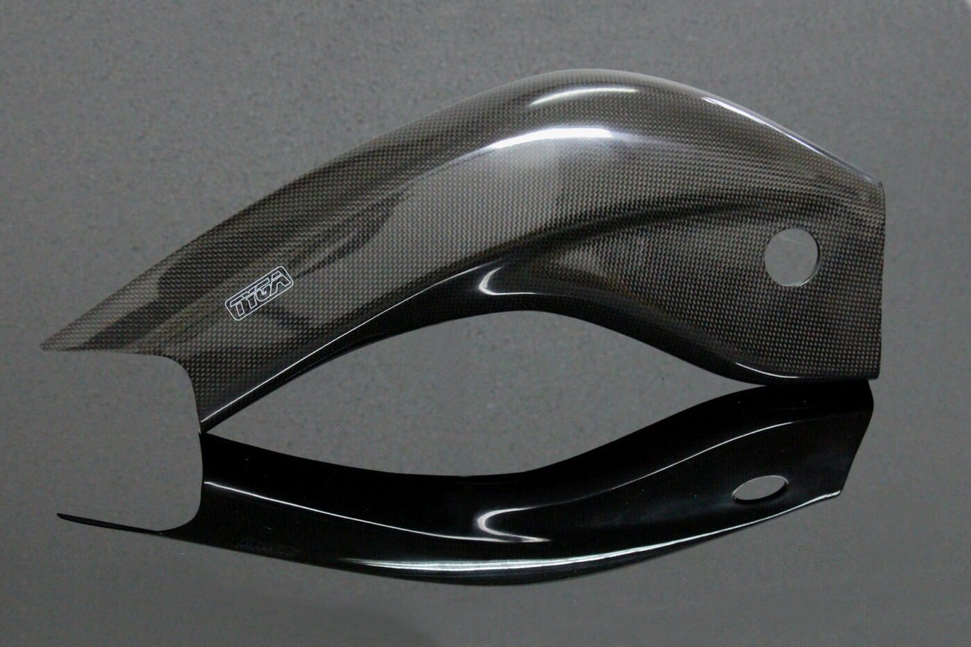 Swing Arm Cover, Right, Carbon, 1998-2006 Aprilia RS-250