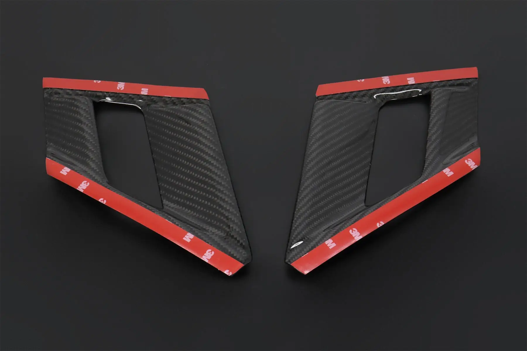 Radiator Air Scoop, Pair, Carbon, Gloss, RC51 SP1/SP2 - TYGA Performance