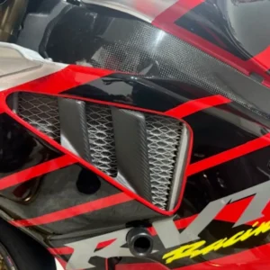 Radiator Air Scoop, Left, Carbon, Satin, RC51 SP1/SP2 