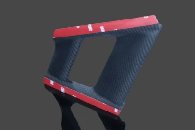 Radiator Air Scoop, Right, Carbon, Satin, RC51 SP1/SP2