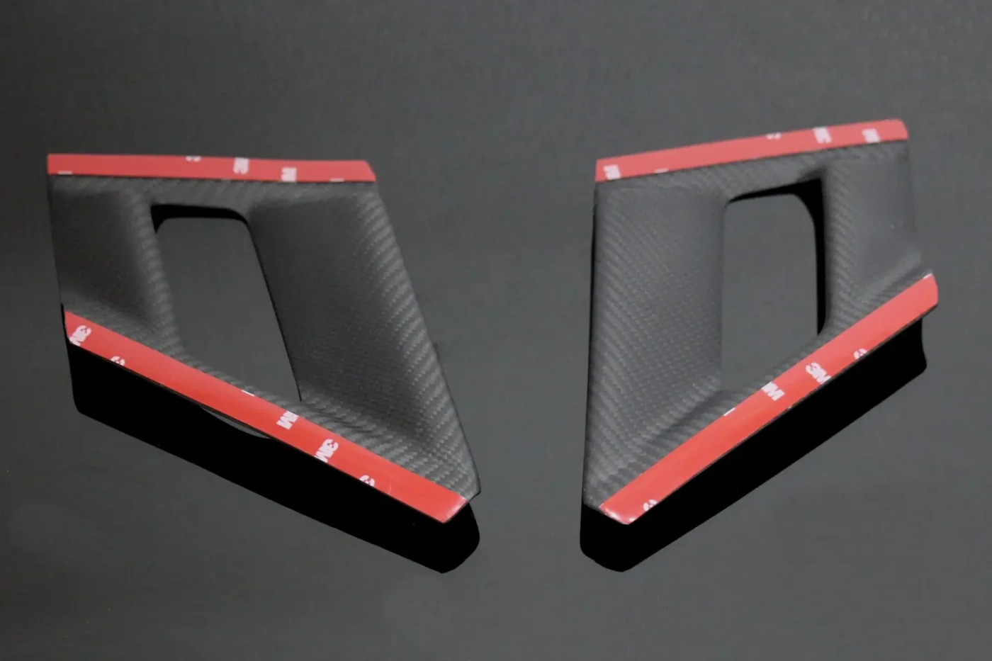 Radiator Air Scoop, Pair, Carbon, Satin, RC51 SP1/SP2 