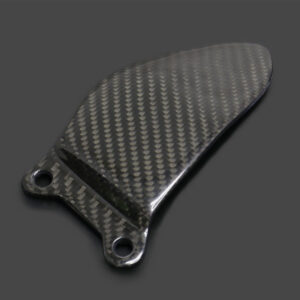 Heel Guard, Curved, Right Only, Carbon