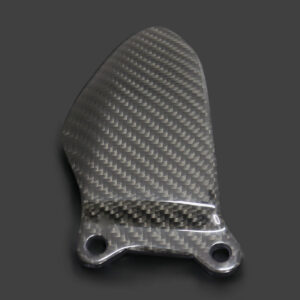 Heel Guard, Curved, Right Only, Carbon