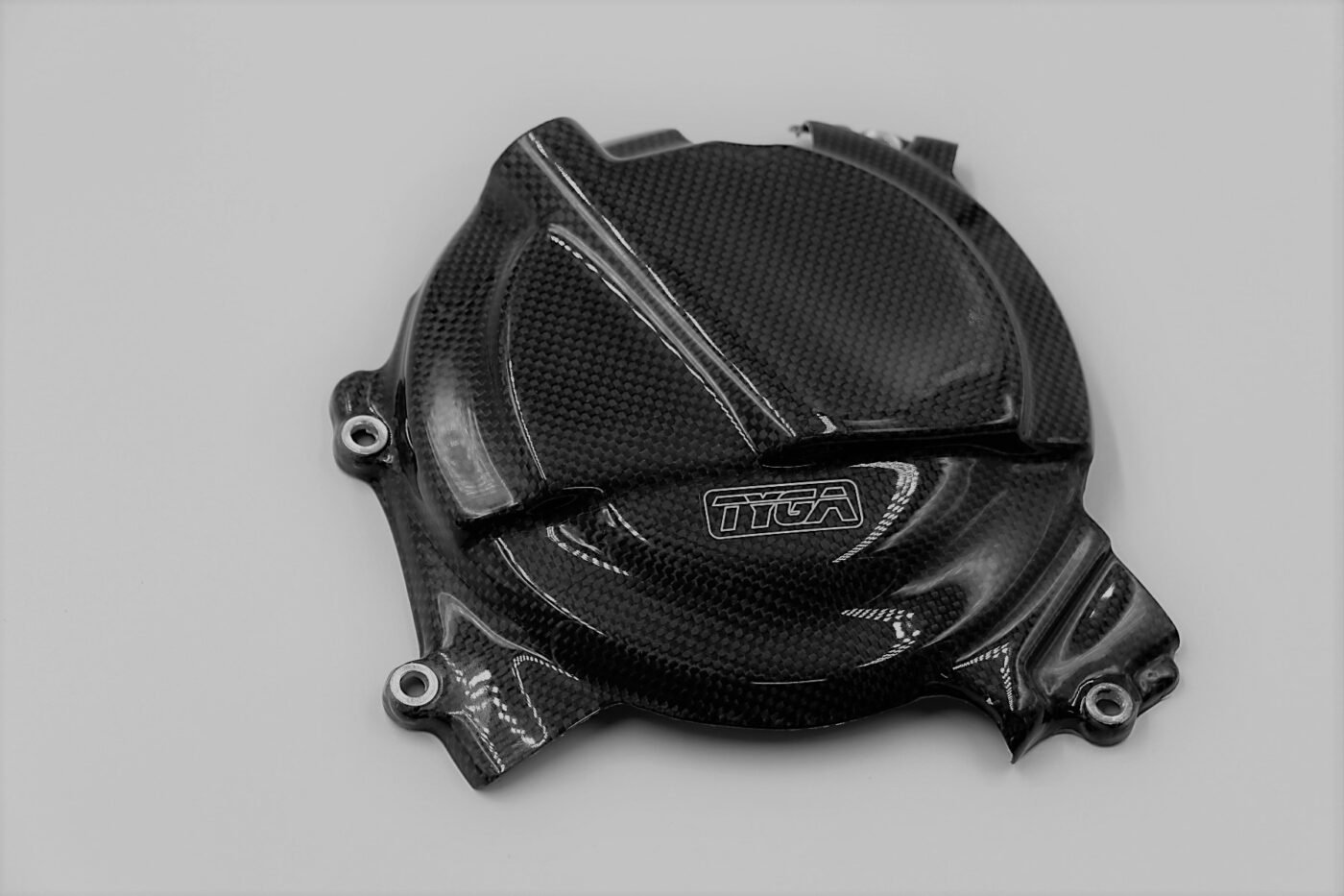 Engine Cover, Carbon, Right, Ninja 400/500