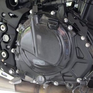 Engine Cover, Carbon, Right, Ninja 400/500