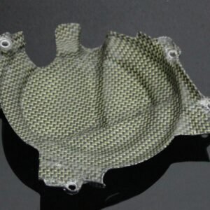 Engine Cover, Carbon, Right, Ninja 400/500