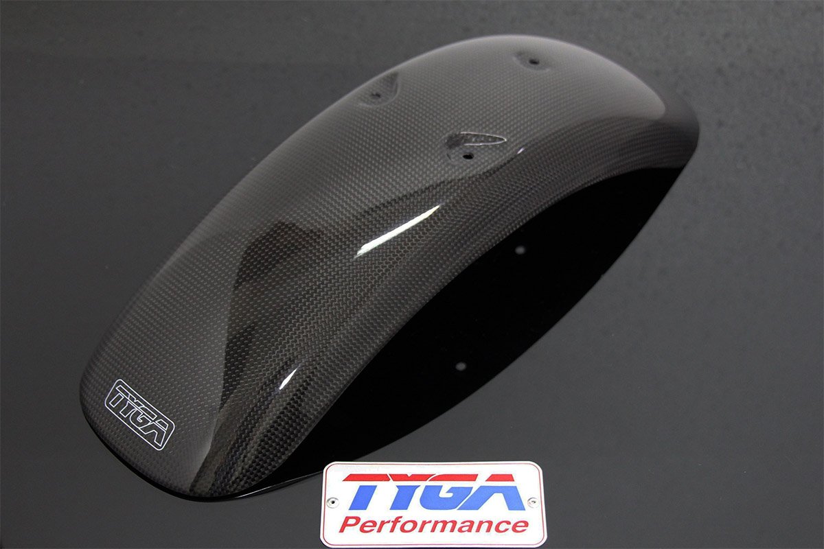 Front Fender, Carbon, stock shape, Monkey 125