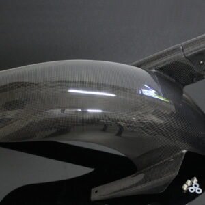 Rear Hugger/Chain Guard, Carbon, Ninja 250R