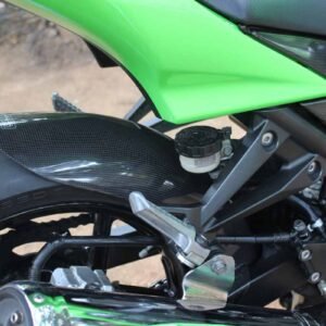 Rear Hugger/Chain Guard, Carbon, Ninja 250R