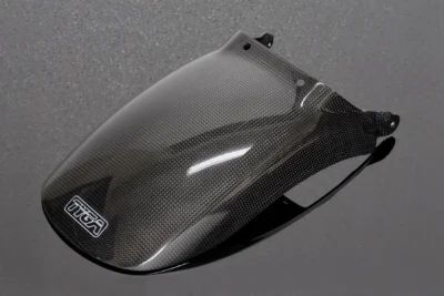 Rear Fender, Carbon, stock shape, no taillight mount, Monkey 125