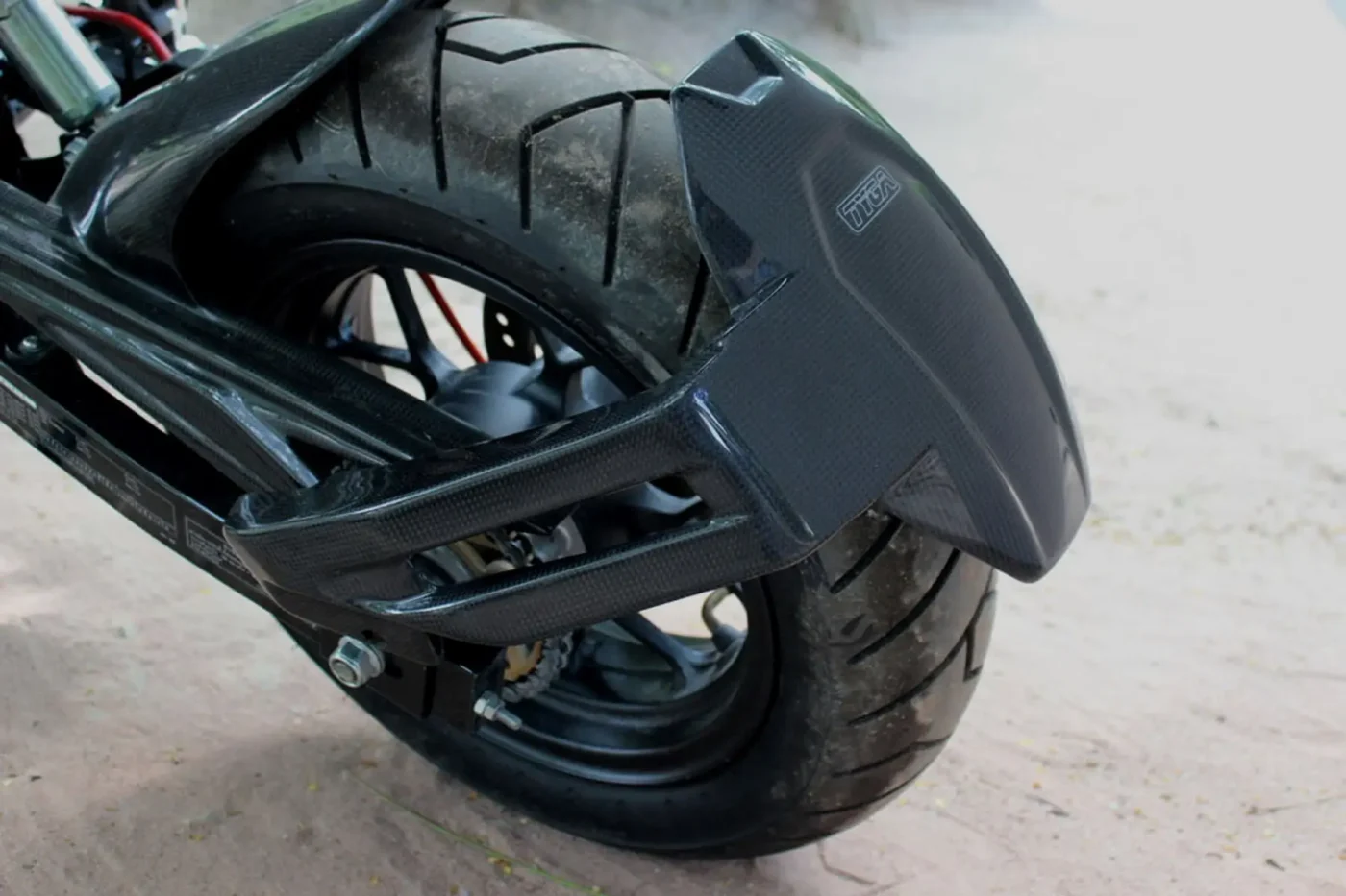 Splash Guard, Carbon, Grom 125