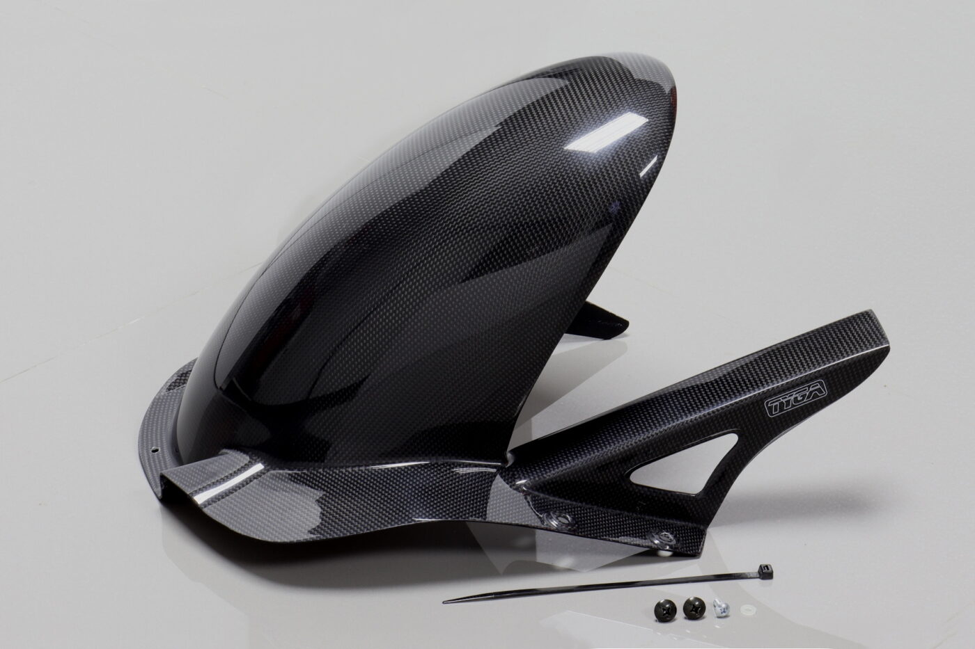 Rear Hugger/Chain Guard, Carbon, VJ23 RGV250