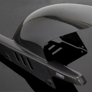 Rear Hugger/Chain Guard, Carbon, VJ21 RGV250
