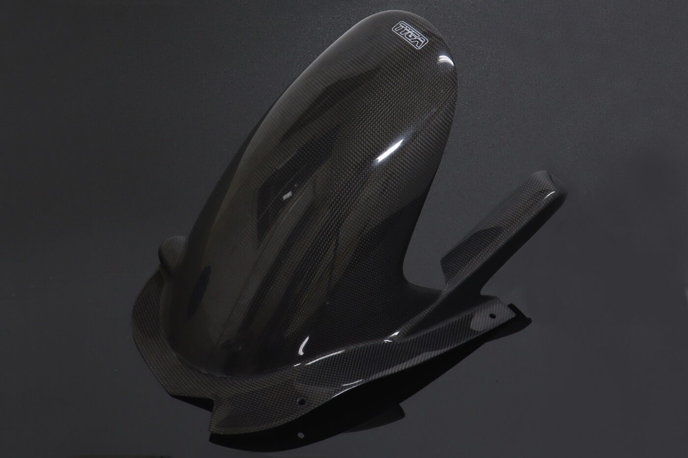 Rear Hugger/Chain Guard, Carbon, VJ22 RGV250