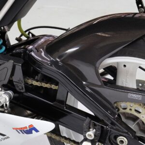 Rear Hugger/Chain Guard, Carbon, VJ22 RGV250
