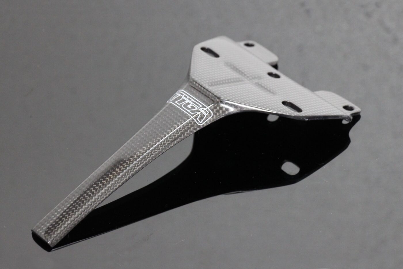 Registration/License Plate Holder, Tail Tidy, Carbon, Monkey 125