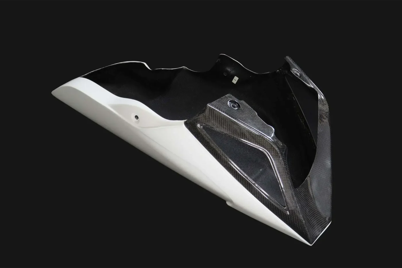 Belly Pan, GRP/Carbon, MSX125 Grom, White (CLEAROUT)