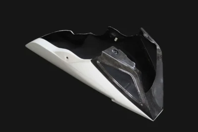 Belly Pan, GRP/Carbon, MSX125 Grom, White (CLEAROUT)