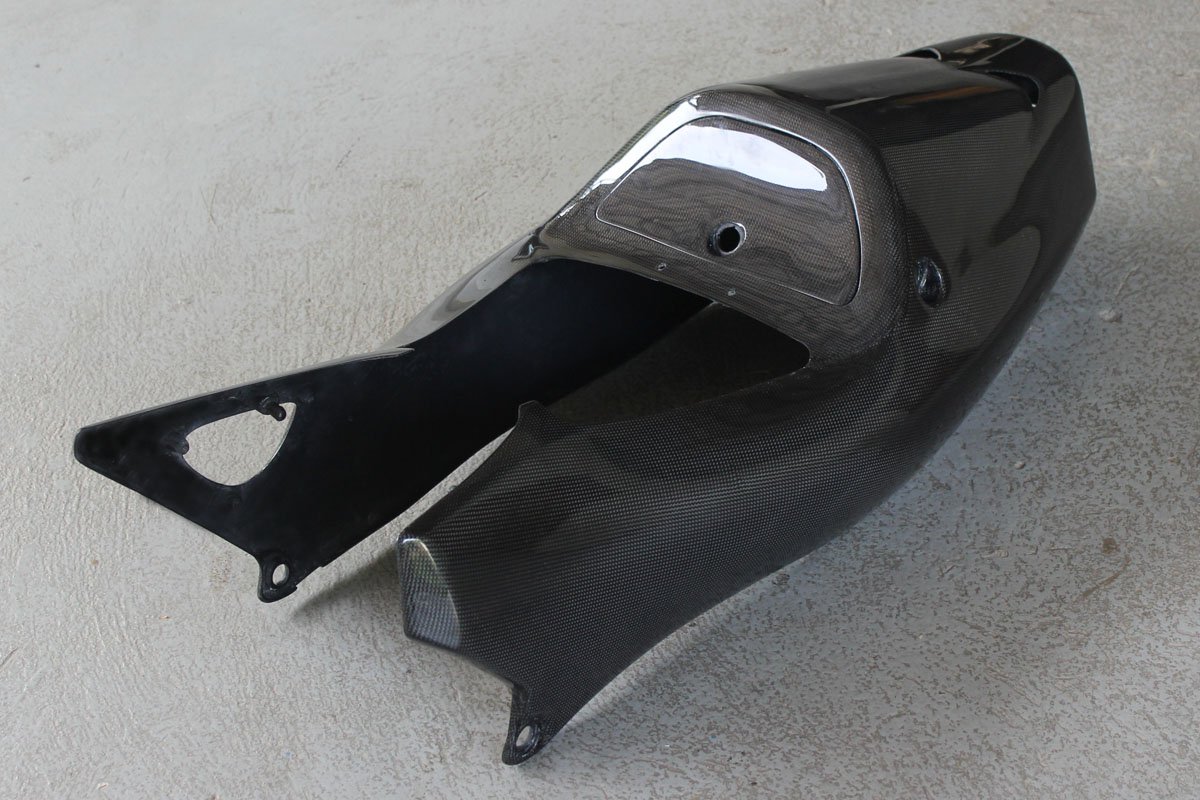 Seat Cowling (Carbon), NSR250 MC28, Stock Shape, Street, Assy