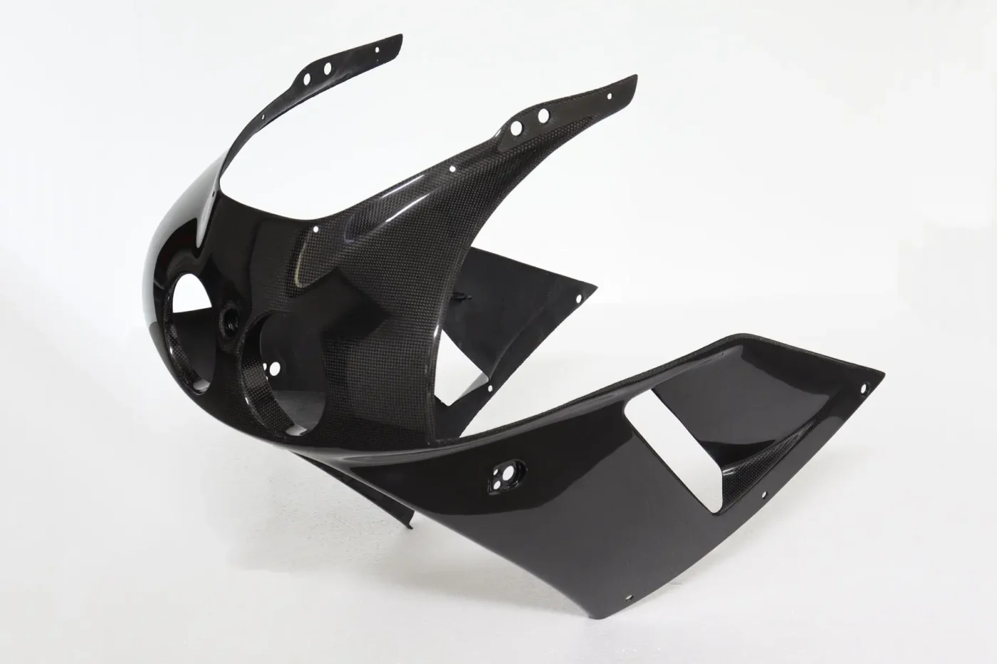 Upper Cowling, Street, Carbon, NC30, Stock Shape, Assy.
