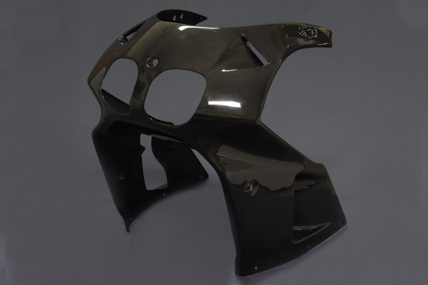 Upper Cowling, Street, Carbon, NC35, stock shape, Assy.