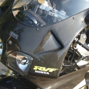 Upper Cowling, Street, Carbon, NC35, stock shape, Assy.