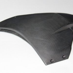Side Cowling, Left, Race, Carbon Unpolished, KTM RC390 WSS300