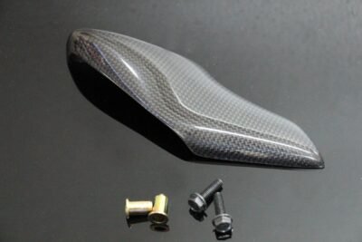 Universal, Swing Arm, Carbon Shark Fin Guard