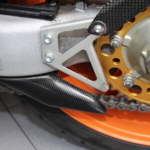 Universal, Swing Arm, Carbon Shark Fin Guard