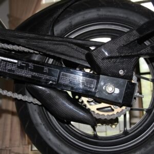 Universal, Swing Arm, Carbon Shark Fin Guard