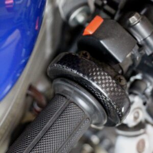 Throttle Cover, Upper, Carbon, NSR250 MC18/21/28