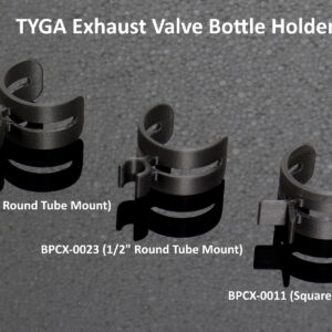 Exhaust Valve Bottle Holder (Square Tube Mount)