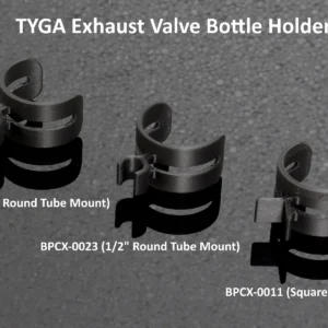 Exhaust Valve Bottle Holder (1/2 Inch Round Tube Mount)