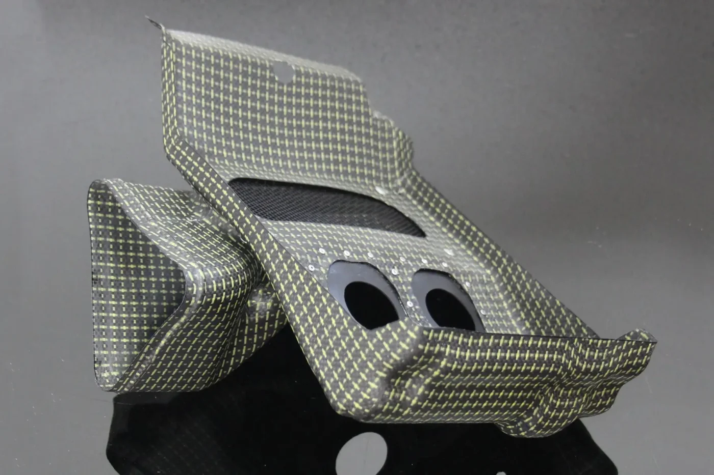 Set, Box Carburetor and Duct Air Intake. Honda RS250 1995, Special Kevlar